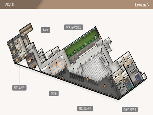 여주역 로제비앙 더센텀 모델하우스 커뮤니티